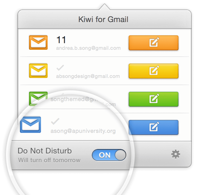 kiwi gmail for mac support